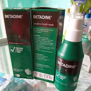 Betađin dung dịch súc họng và sát khuẩn họng