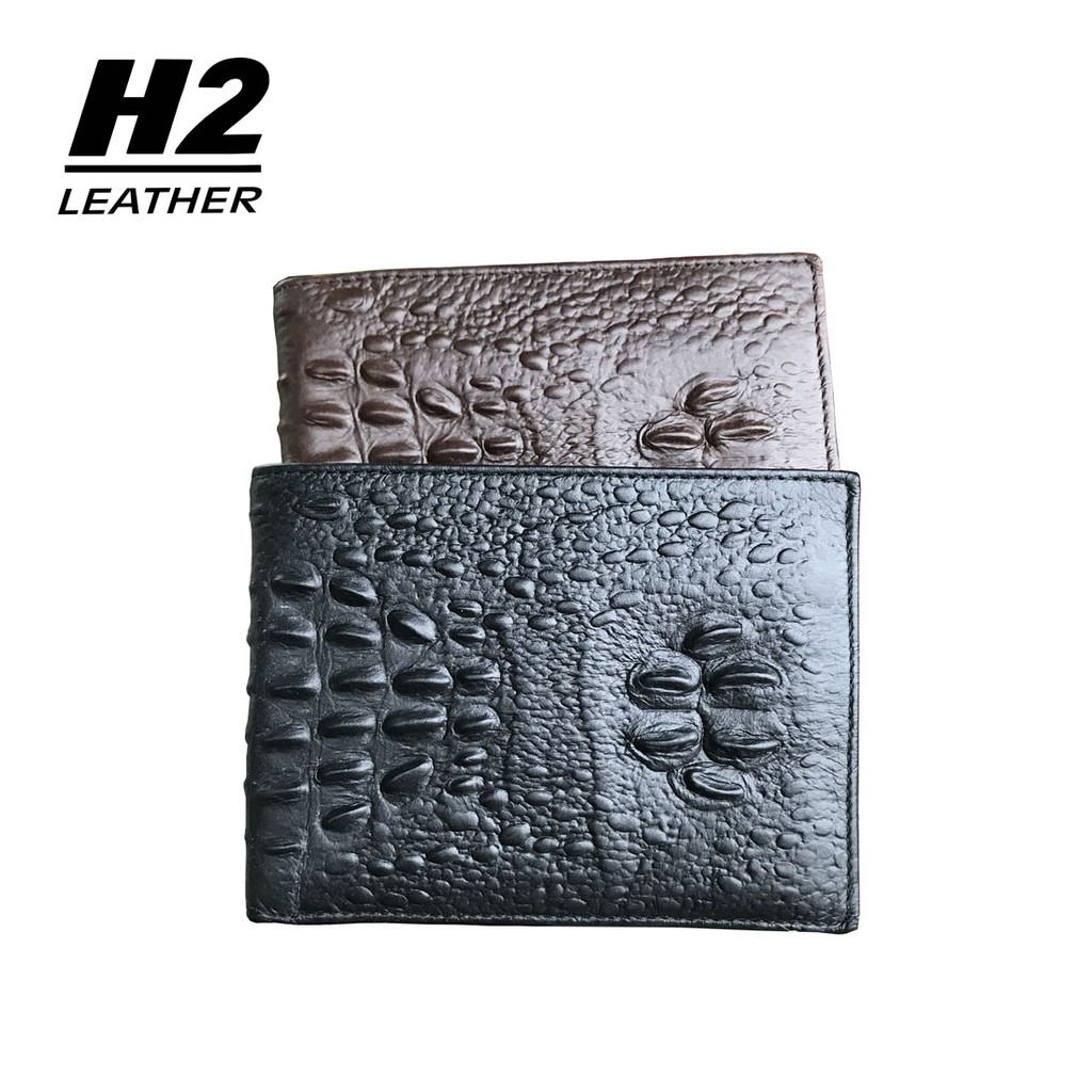 Ví Nam Da Bò Vân Chân Cá Sấu V0061 Đủ Màu Đồ Da H2 - H2leather