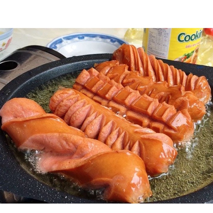 Xúc xích Đức Lacusina loại cao cấp (bao bì mới) - [500g 10 cây] - SHIP NHANH HCMo | BigBuy360 - bigbuy360.vn