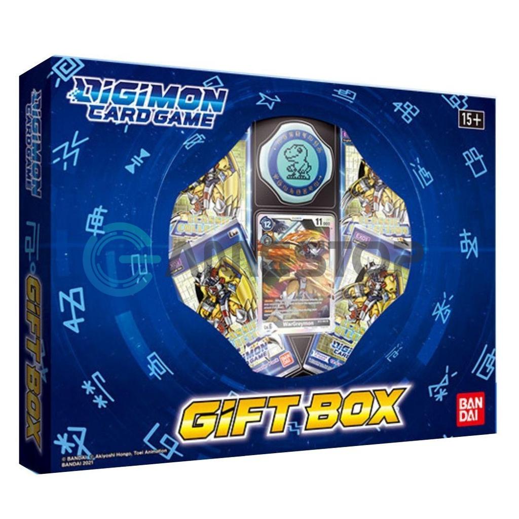 Bài Digimon TCG Gift Box Build Deck Bandai phiên bản tiếng Anh Chính hãng Mỹ DGMTCGUSGB01