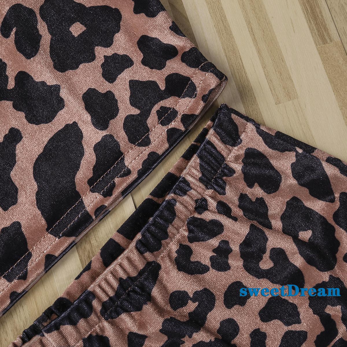 Set Đồ Ngủ Áo Sát Nách Cổ Chữ V Hoạ Tiết Da Báo + Quần Sọt | BigBuy360 - bigbuy360.vn