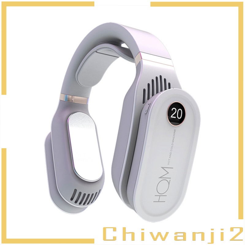 Quạt Làm Mát Đeo Cổ Làm Ấm Bảo Vệ Cổ Chiwanji2