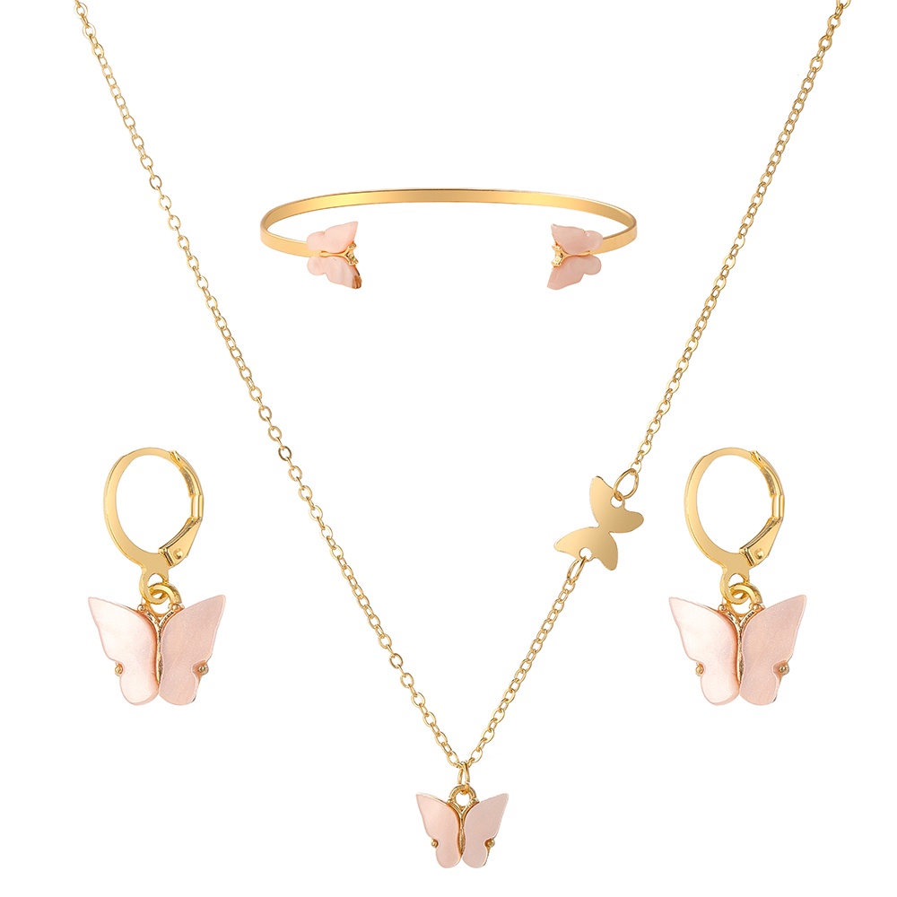 Dây chuyền hợp kim hình bướm thời trang cho nữ