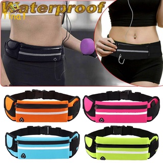 【COD】 Unisex Waist Belt Bum Bag Jogging Running Travel Pouch Keys Mobile Money Sport [TINA]