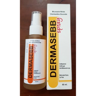 Sản phẩm lọ xịt kháng nấm, viêm da dermasebb