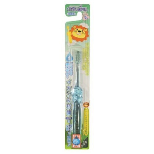 Bàn chải đánh răng KOKUBO không cần dùng kem đánh răng cho trẻ từ 6 tuổi màu xanh nội địa Nhật Bản