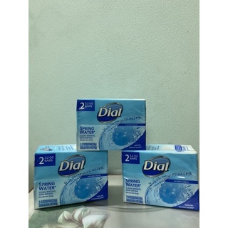 02 CỤC XÀ PHÒNG DIAL SPRING WATER MỸ 180G