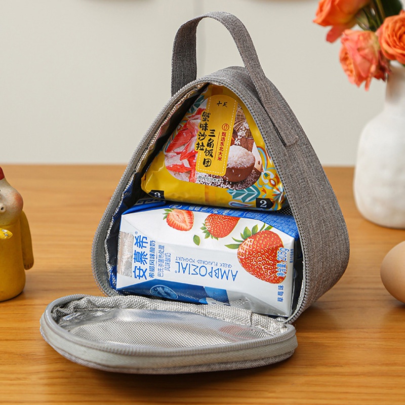Only HOUSE Túi Cách Nhiệt Hình Tam Giác Lõi Nhôm Mini Dễ Thương Cho Học Sinh Tiểu Học
