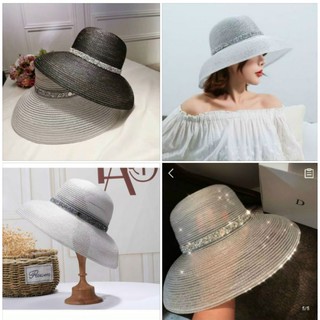 Mũ cói vành rộng , mũ đi biển sang chảnh,mũ nữ