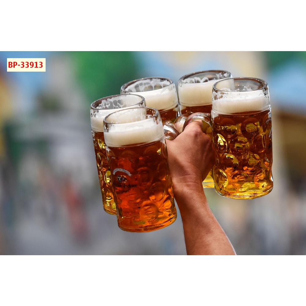 Tranh quán bia hơi - quán nhậu, beer 3D khổ lớn