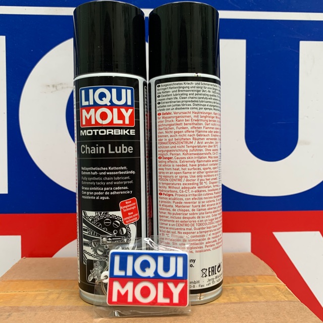 Chai Xịt Dưỡng Sên - Bôi Trơn Sên Dạng Dầu Liqui Moly Motorbike Chain-Lube 1508 - 250ML Made in Germany