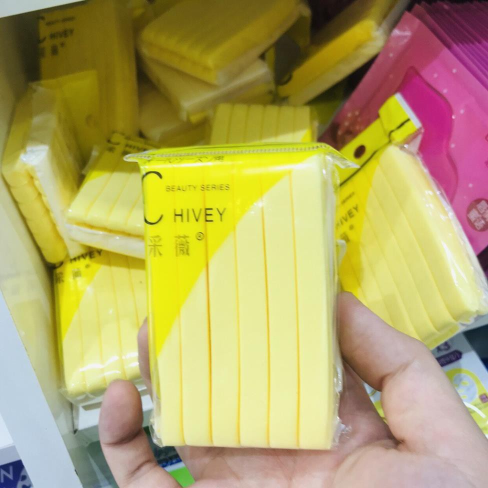 [FREESHIP] Bông nở rửa mặt Bọt biển Chivey 12 miếng | BigBuy360 - bigbuy360.vn