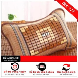 Gối Trúc Mây Hạt Điều Hòa Cao Cấp Thoáng Khí Mát Lạnh Cho Mùa Hè