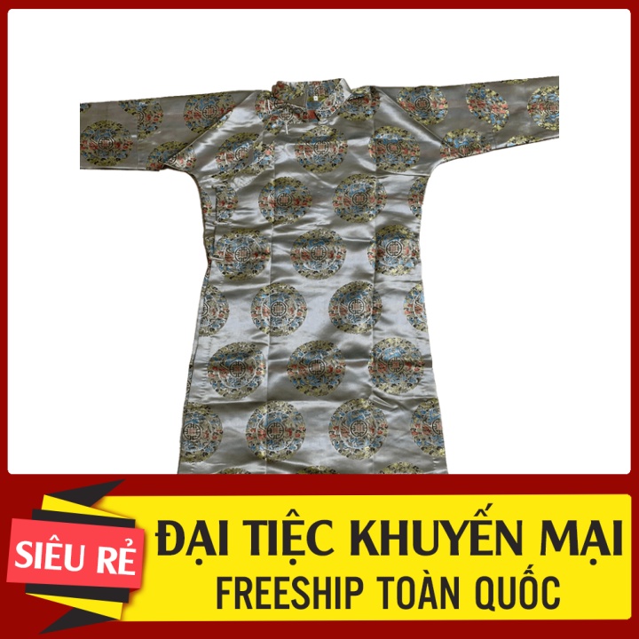 🌺🌺 ÁO DÀI NAM, áo đồng tiền dài nam gấm thượng hải hàng cao cấp