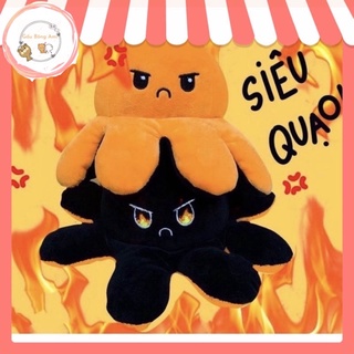 Bạch tuộc cảm xúc mặt Siêu Quạo: MAX BỰC BỘI size to 25-32cm - Đồ chơi quà tặng Hot Trend - Gấu Bông AMI