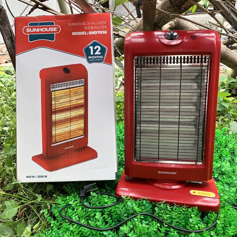 Đèn sưởi 3 bóng Sunhouse SHD7016, Máy sưởi sunhouse SHD7016, tốc độ làm ấm nhanh, tỏa nhiệt đều.