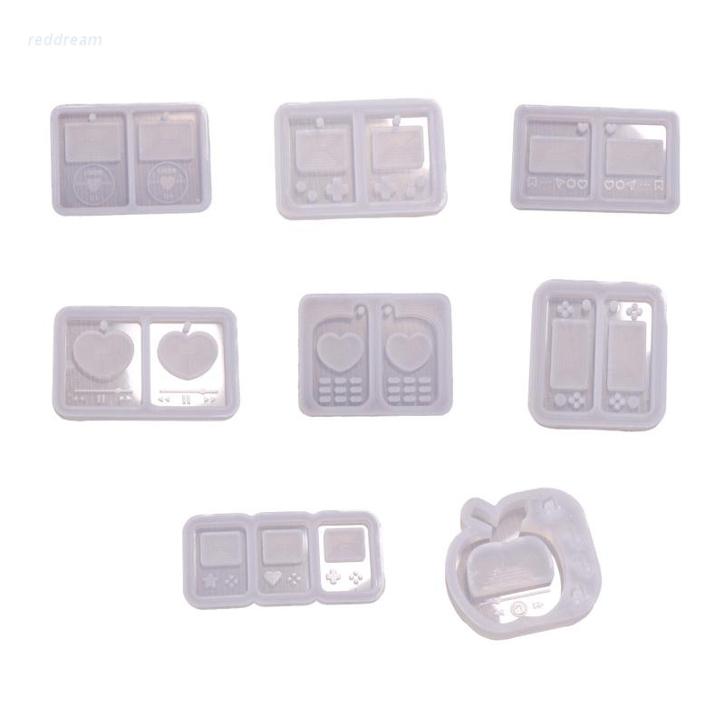 Khuôn Silicone Làm Mặt Trang Sức Nhựa Resin Epoxy