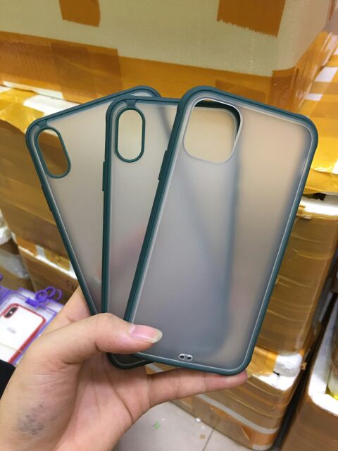 Ốp lưng Ou case nhám viền màu iphone 7 plus/8 plus