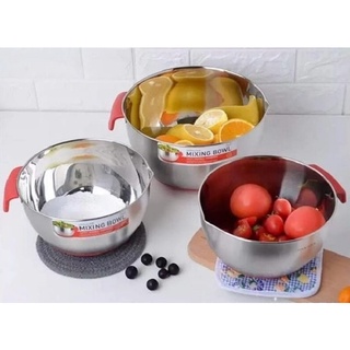 Tô trộn mixing bowl Inox Lock&Lock