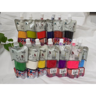 Màu gouache Maries dạng túi 100ml (màu oát - màu nước)