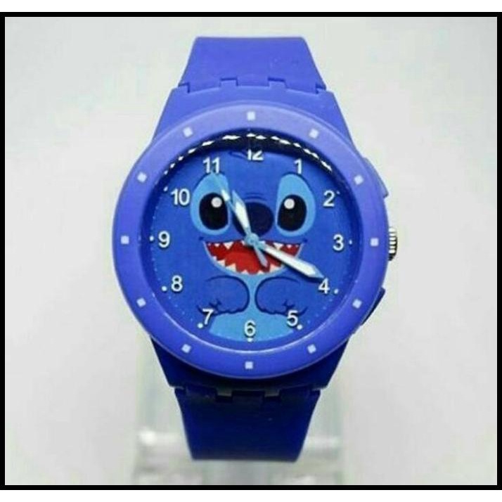 Đồng Hồ Nhân Vật Stitch Tùy Chỉnh (Tên Tùy Chỉnh / Ngày / Hình Ảnh)