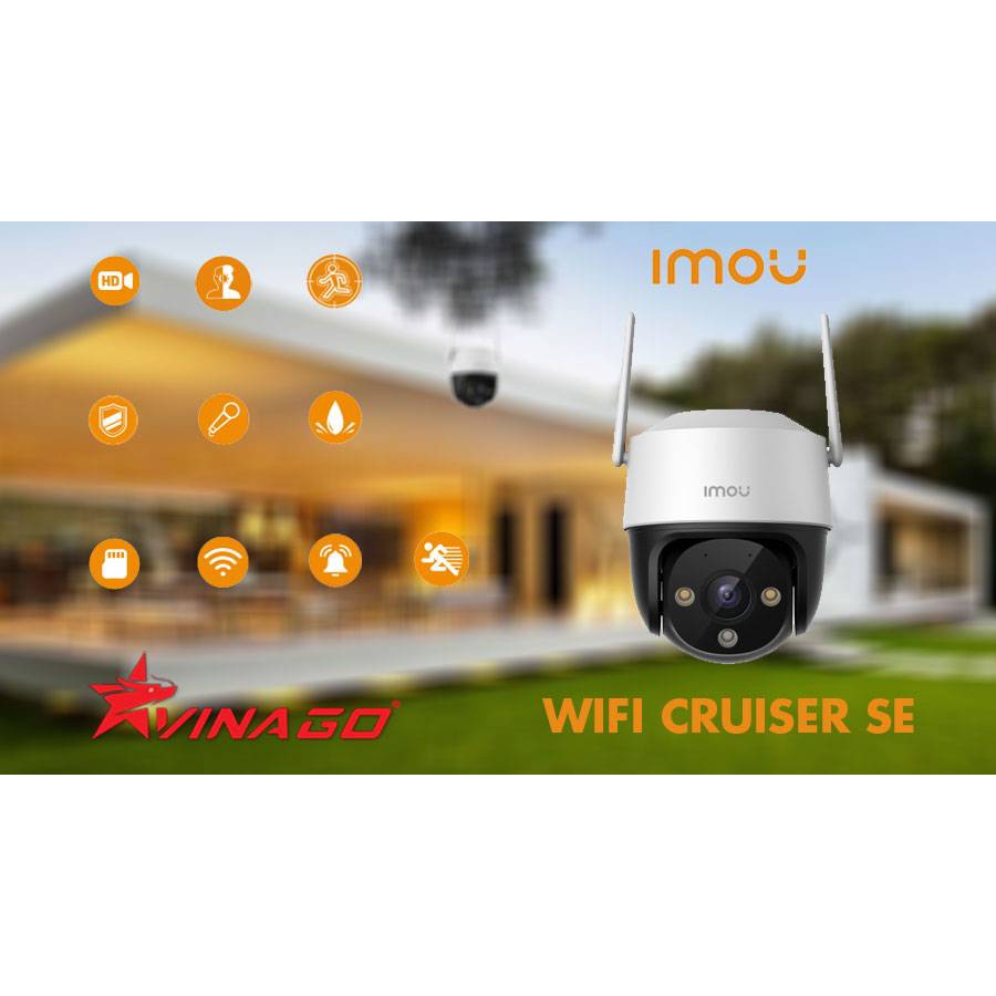 Camera IP Wifi Ngoài trời IMOU S21FP 2MB 1080P, S41FP 4MB 2K Màu Đêm, Xoay 360 - Chính hãng 24TH