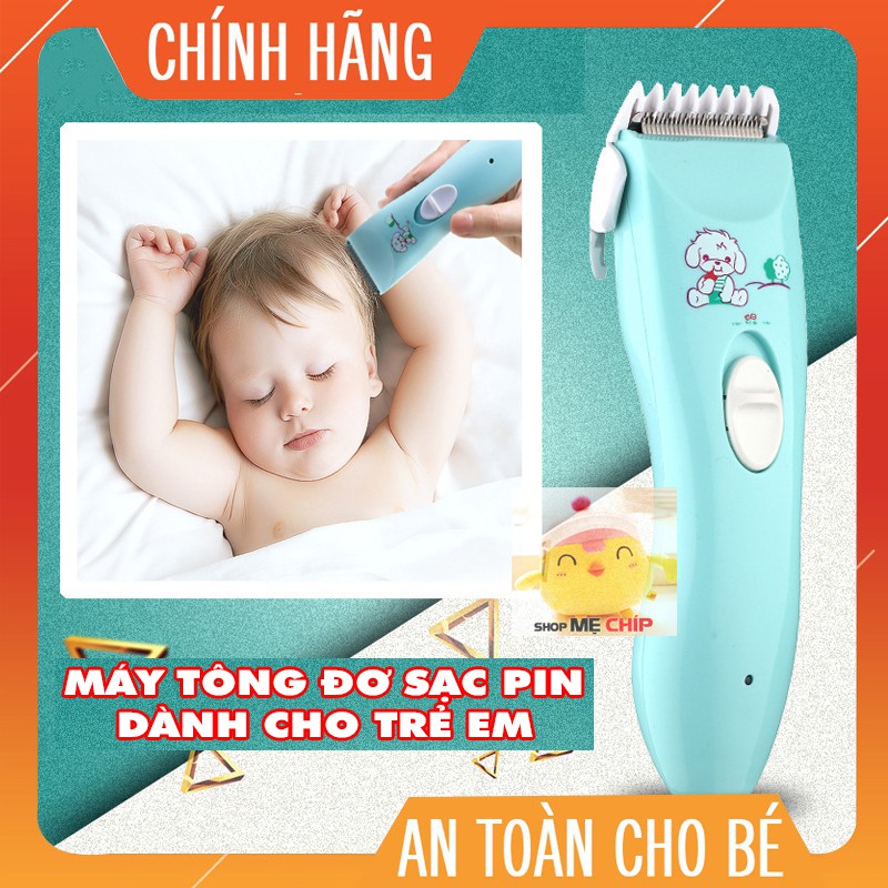 Tông Đơ Cắt Tóc Trẻ Em Cao Cấp TOIR TR102❤️RẺ VÔ ĐỊCH❤️ Tông Đơ Cắt Tóc Pin An Toàn Cho Bé