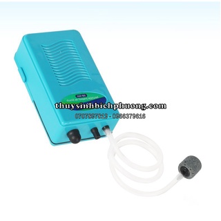 MÁY SỦI OXY PIN 1 VÒI SOBO SB-960/SB-980 (1.5W - 2LÍT/PHÚT) - KÈM DÂY OXY VÀ CỤC SỦI OXY