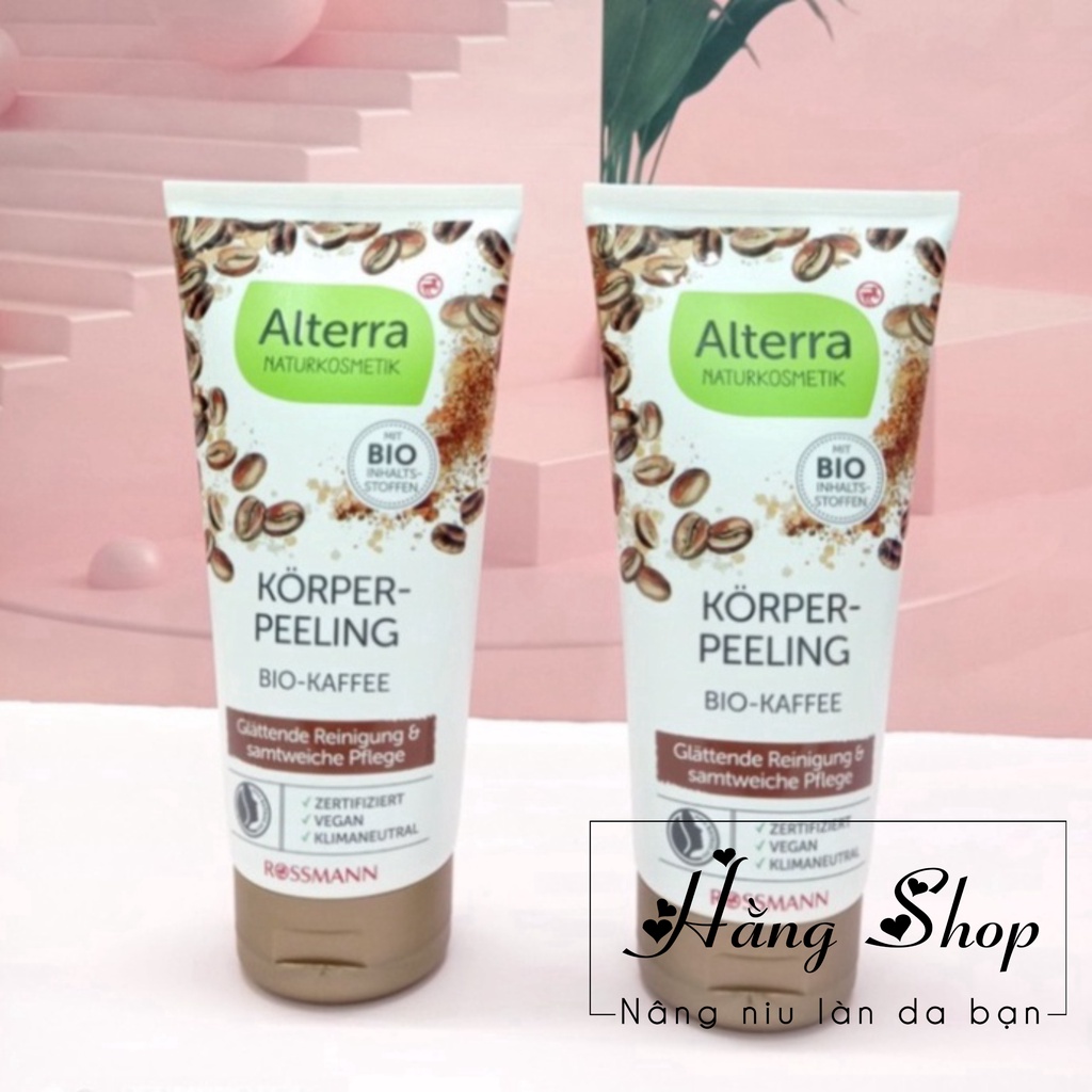 TẨY DA CHẾT ALTERRA BODY-PEELING BIO-KAFFEE - 200ml | BigBuy360 - bigbuy360.vn