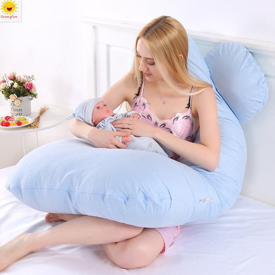 Vỏ Gối Cotton Hình Chữ U Dành Cho Phụ Nữ Mang Thai