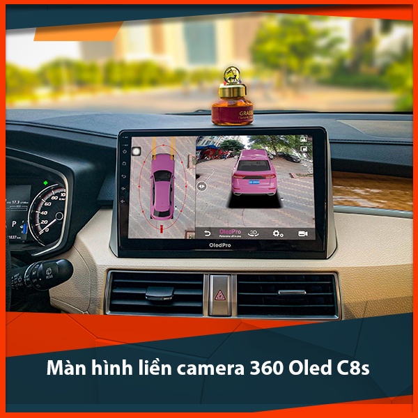Màn Hình Android 9" 10" Liền Camera 360 Độ Toàn Cảnh Cho Xe Ô Tô - Màn Hình Ô Tô Ram 4G, Rom 32G, Chip8x