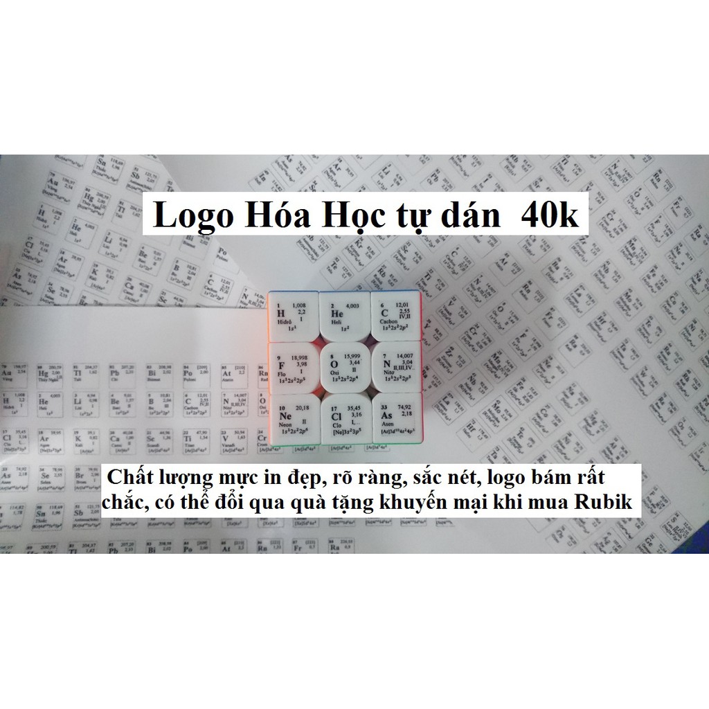 Logo Hóa Học Tự Dán