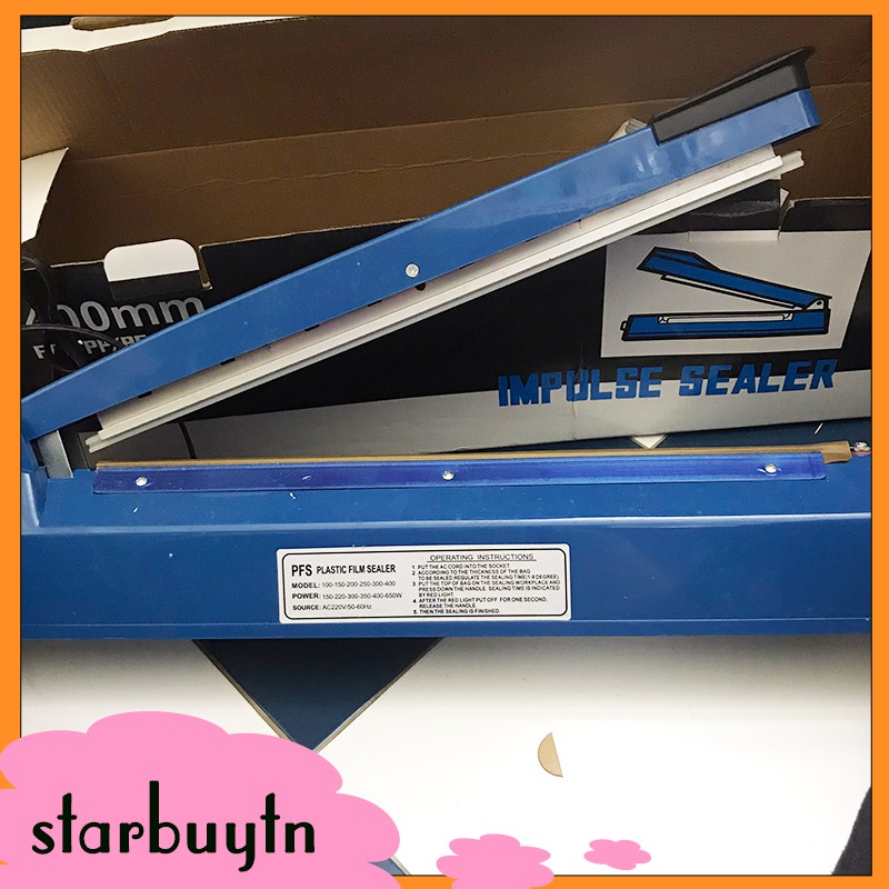 Máy hàn túi nilon 400mm tiện dụng loại tốt