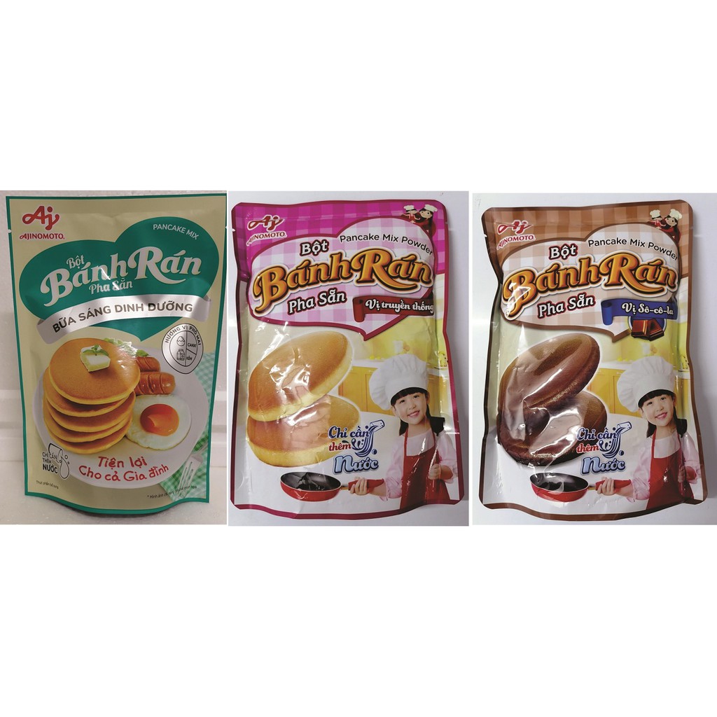 BỘT BÁNH RÁN PHA SẴN  AJINOMOTO Cheese Pancake Mix Powder