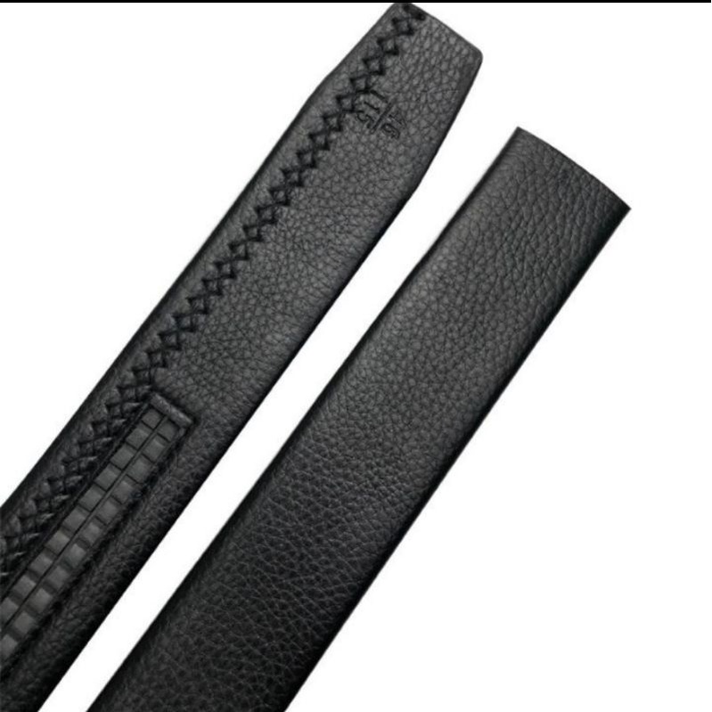 thắt lưng nam dây lịt nam bán rời không mặt dùng cho dây có khấc