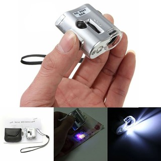 Kính lúp mini 60X V2  có đèn Led .