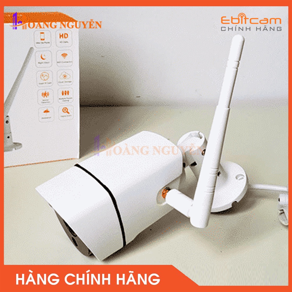 [NHÀ PHÂN PHỐI] Camera ngoài trời Ebitcam EBO1 (2MP ) Full HD 1080P - Hông Ngoại Ban Đêm 20m, Phát Hiện Chuyển Động