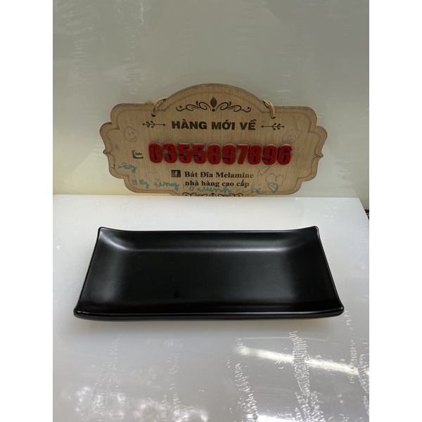 Đĩa chữ Nhật 22x9,5cm