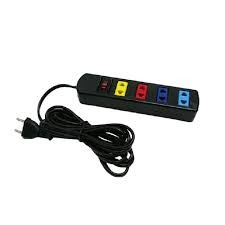 Ổ cắm điện LIOA  4 lỗ có công tắc, dây dài 3m/5m 1000W