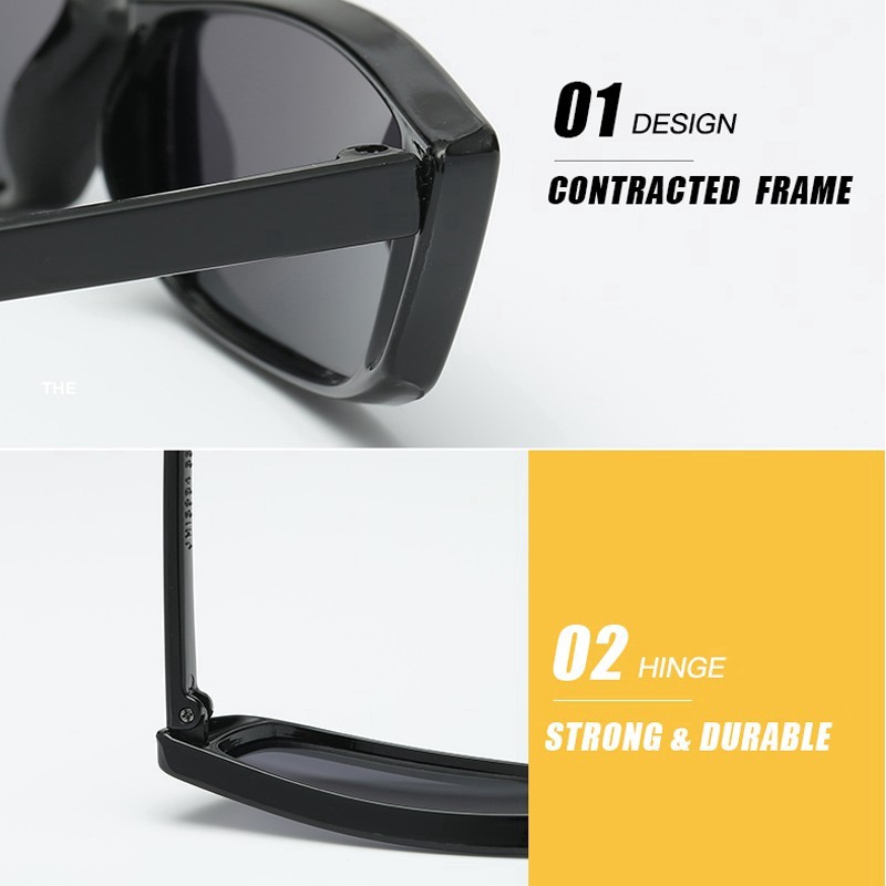 Kính Mát Nữ Bản To Chống Tia Uv Thời Trang