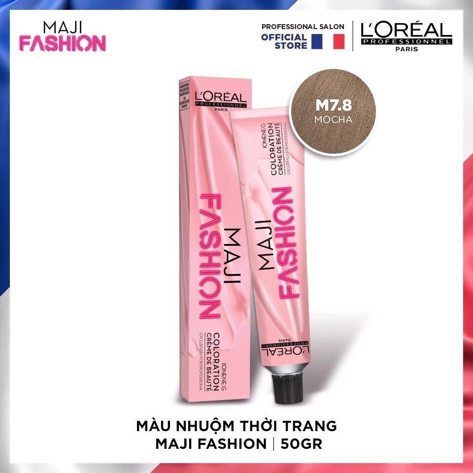 Màu nhuộm tóc thời trang cao cấp L'Oreal Maji Fashion M7.8 50ml