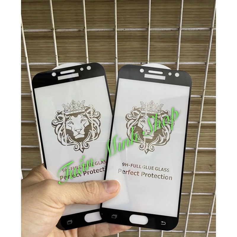 Dán cường lực Galaxy J7 Pro/ J730/ màu đen
