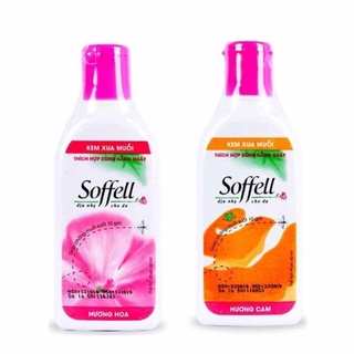 [Hàng THÁI] Kem Bôi / Xịt chống muỗi Soffell tác dụng liên tục 8 giờ an toàn cho trẻ nhỏ 80ml