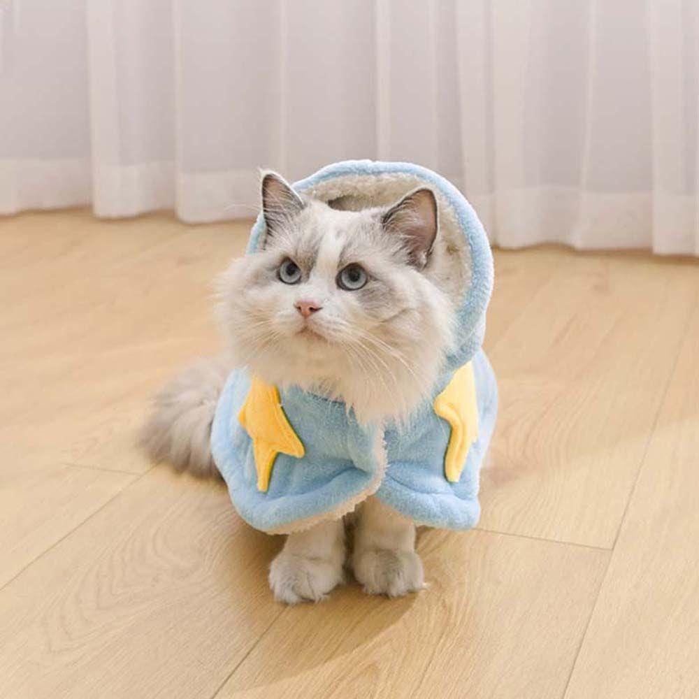 Áo Choàng Ngủ Bằng Lông Cừu Dày Mềm Mại Thanh Lịch Cho Thú Cưng