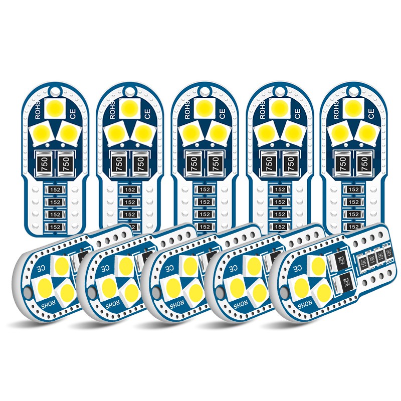 Bóng đèn LYMOYO T10 W5W 3030 6Smd cho xe hơi
