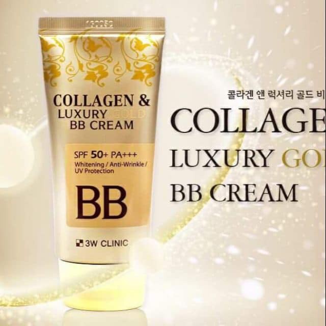 Kem Nền Collagen Luxury Gold BB Cream 3w Clinic 70ml - 3W133