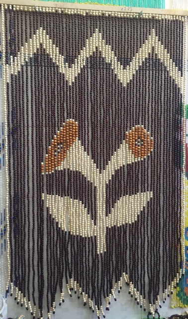 MÀN RÈM HẠT GỖ DẦY TREO CỬA