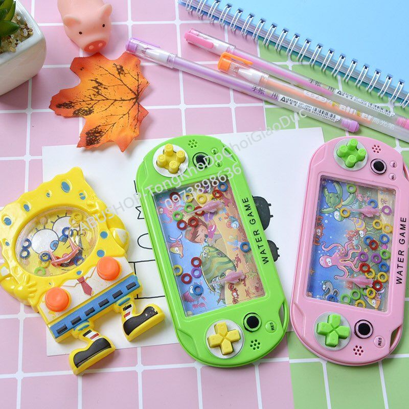 Máy chơi game BẮN VÒNG NƯỚC đồ chơi rèn luyện kỹ năng cho bé