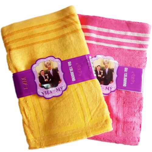 Khăn mặt sơ tre mềm mại 100%cotton