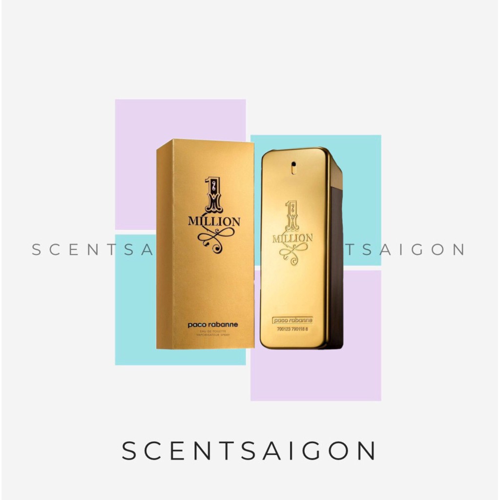 -𝑺𝒄𝒆𝒏𝒕𝒔𝒂𝒊𝒈𝒐𝒏- Nước Hoa Paco Rabanne 1 Million For Man 10ml